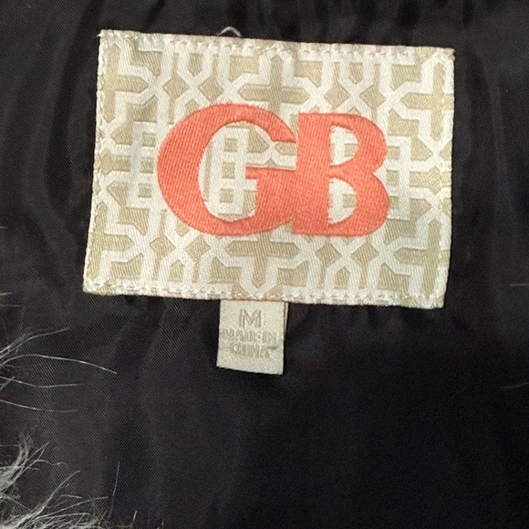 Gianni Bini Women’s Faux Fur Vest Olive, Black, and Cream Sz M - Picture 3 of 8